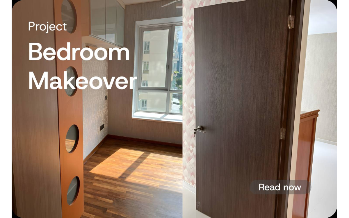 [Project] Bedroom Makeover with Infeel Laminate