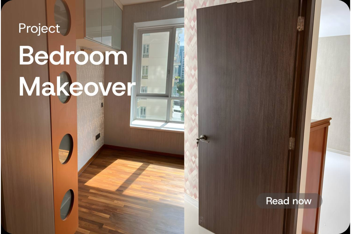 [Project] Bedroom Makeover with Infeel Laminate