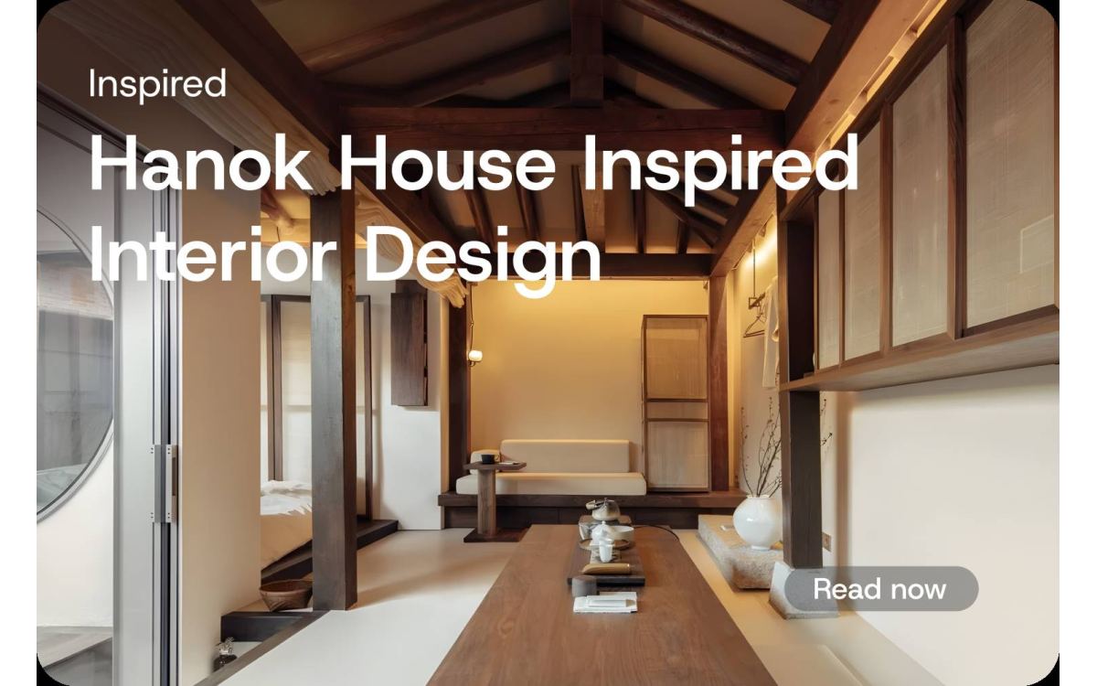 Hanok House Inspired Interior Design with Dekorea Products