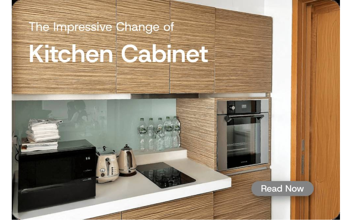 [Project] Impressive Change with Modern Kitchen Cabinet Design