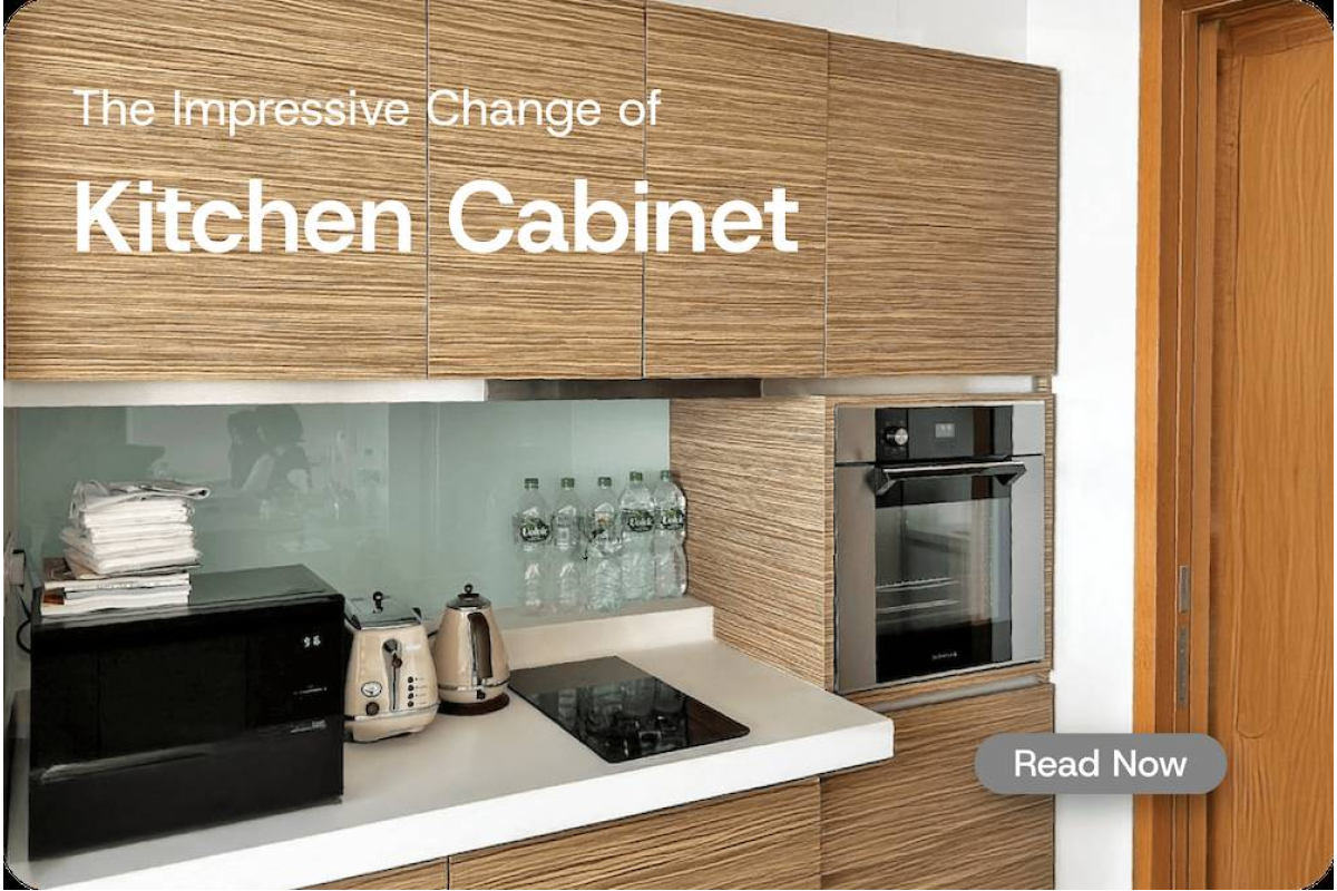 [Project] Impressive Change with Modern Kitchen Cabinet Design