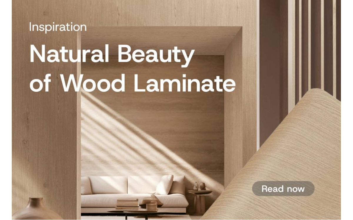 A Secret of Beauty Natural Room with Laminated Wood