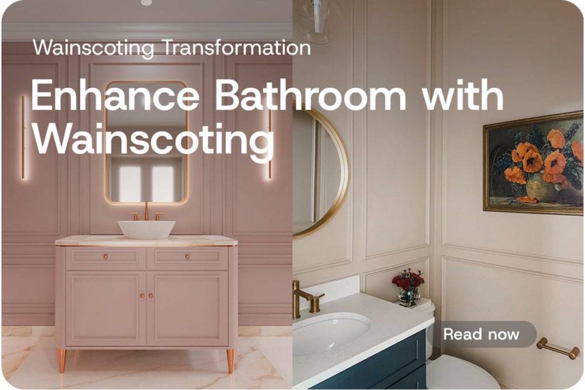 Everything You Need to Know About Wainscoting for Your Bathroom