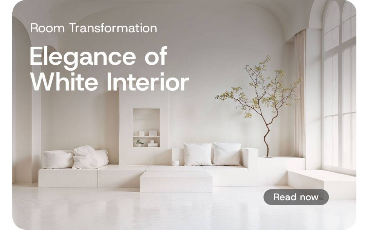 Introducing Elegant Interior Design in White Color