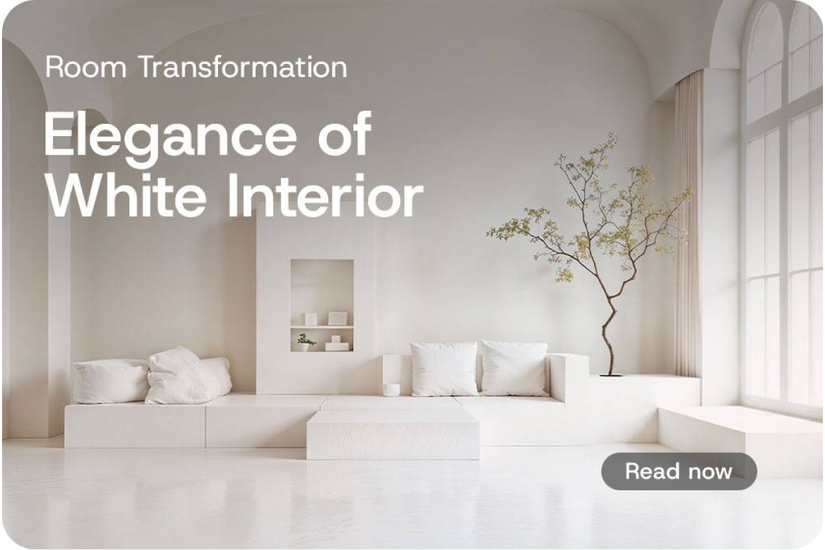 Introducing Elegant Interior Design in White Color