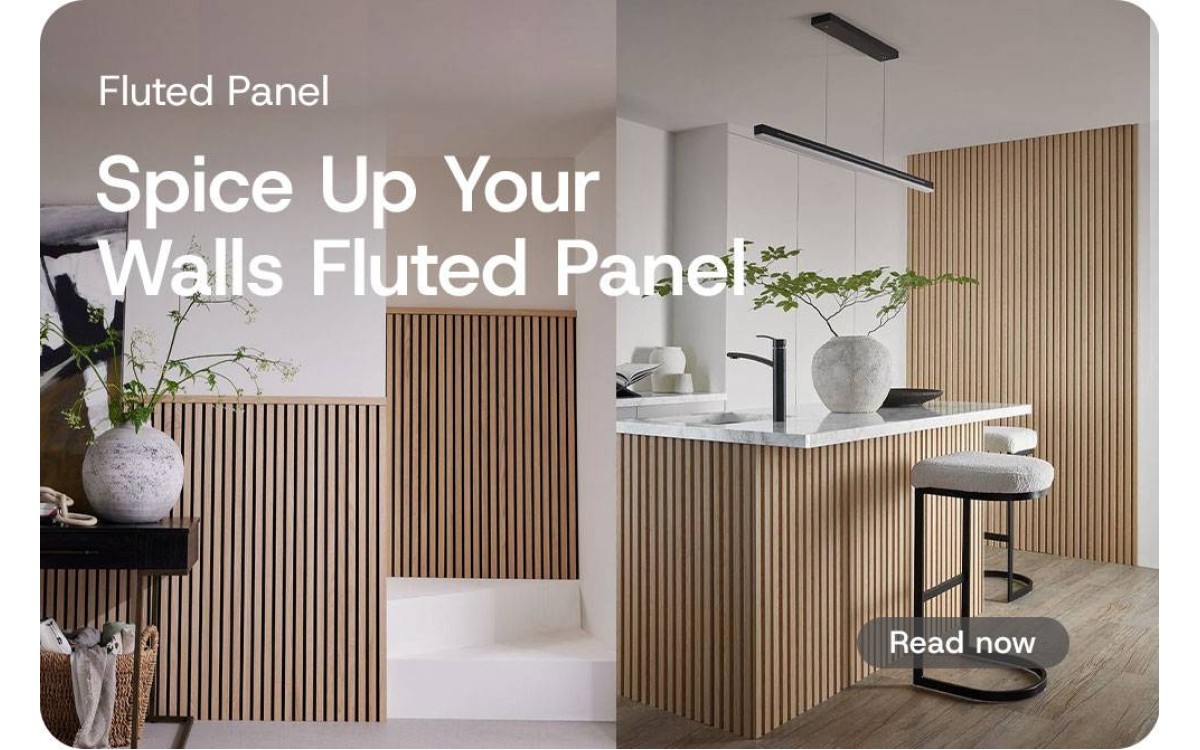 Spice Up Your Walls With These Fluted Panel Ideas