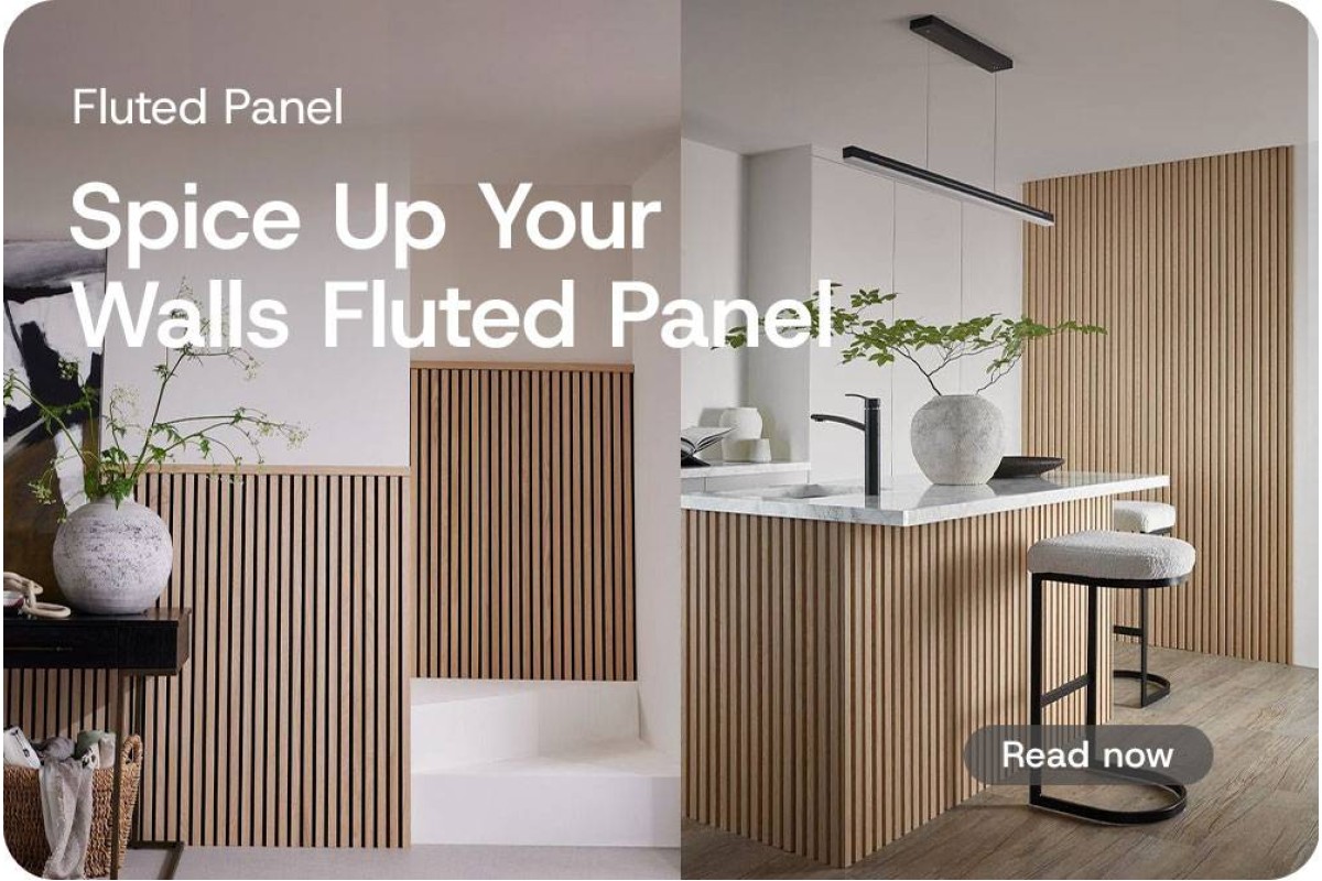 Spice Up Your Walls With These Fluted Panel Ideas