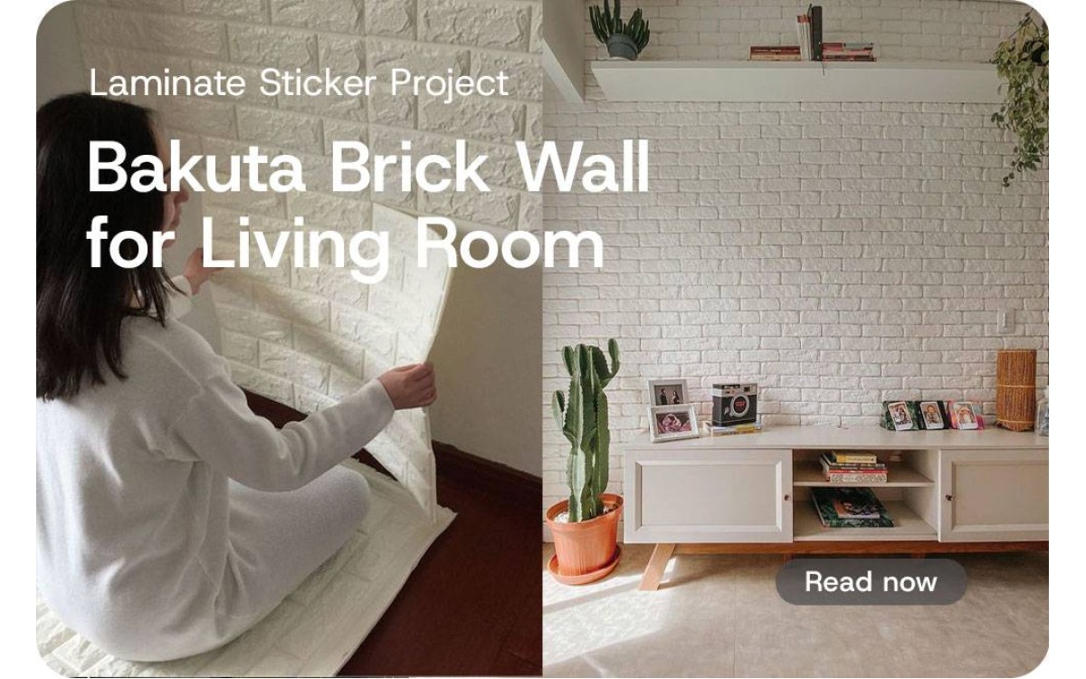 [Project] White Bakuta Brick Wall Decoration for your Living Room