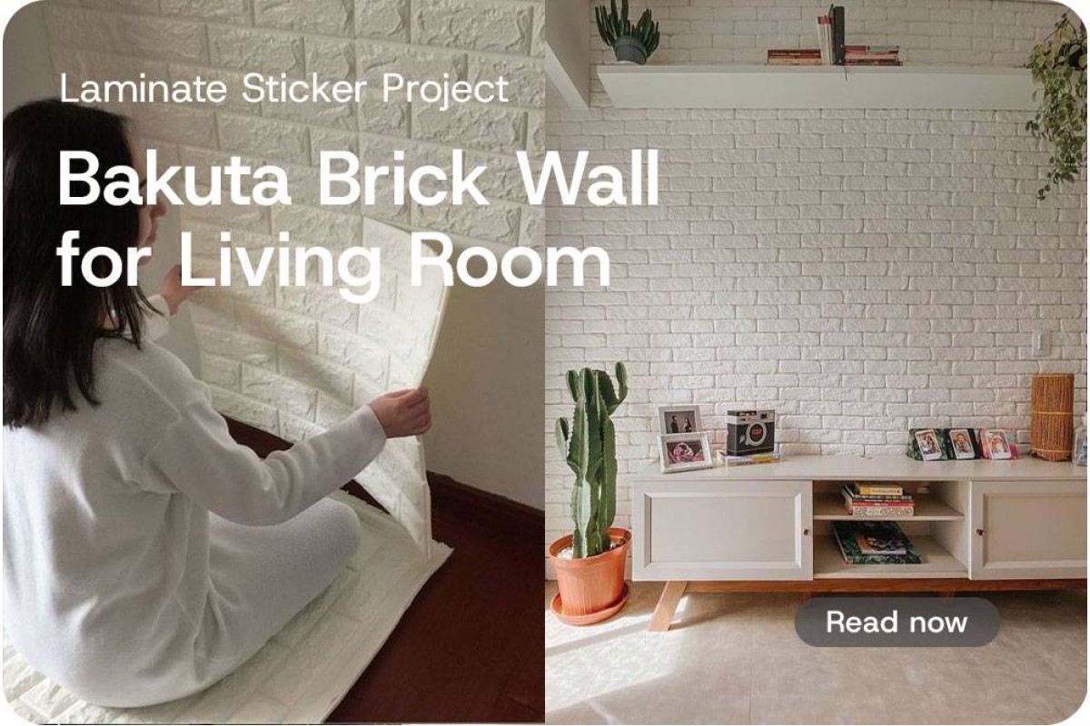 [Project] White Bakuta Brick Wall Decoration for your Living Room