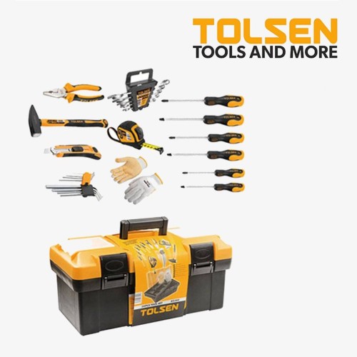 Tolsen Hand Tool Set Multifunctional Repair Tool Box