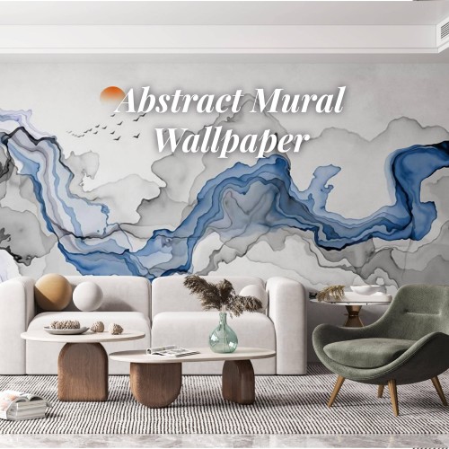 Abstract Mural Wallpaper / Ho..
