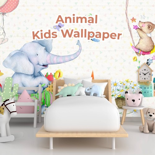 Animal Kids Wallpaper / Kids Cartoon Wallpaper