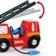BRIO Rescue Firefighting Train - 33844 Premium Kids toys / Wooden Vehicle Transportation Miniature