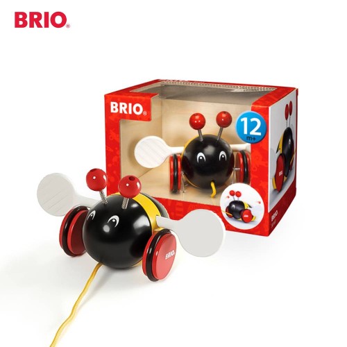 BRIO Bumble Bee Baby - 30165 Premium Kids toys / Wooden Pull-Along Toy