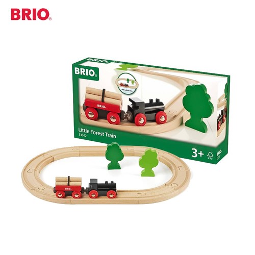 BRIO Little Forest Train Set - 33042 Premium Kids toys / Wooden Vehicle Transportation Miniature