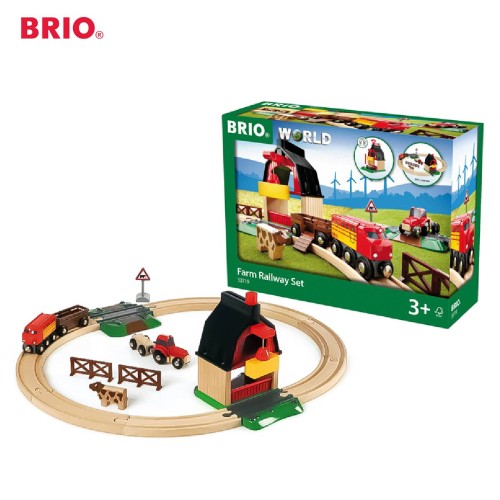 BRIO Farm Railway Set - 33719