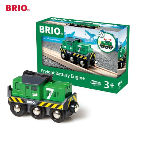 BRIO Freight Battery Engine 33214 / Premium Wooden Train Toy / IKEA Kids Toddler Toy
