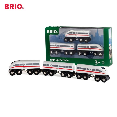 BRIO High Speed Train 33748 / Premium Wooden Train Figure / IKEA Kid Toddler Toy