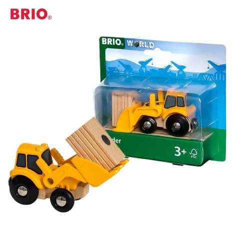 BRIO Loader 33436 / Premium Wooden Truck Vehicle Figure / IKEA Kid Toddler Toy