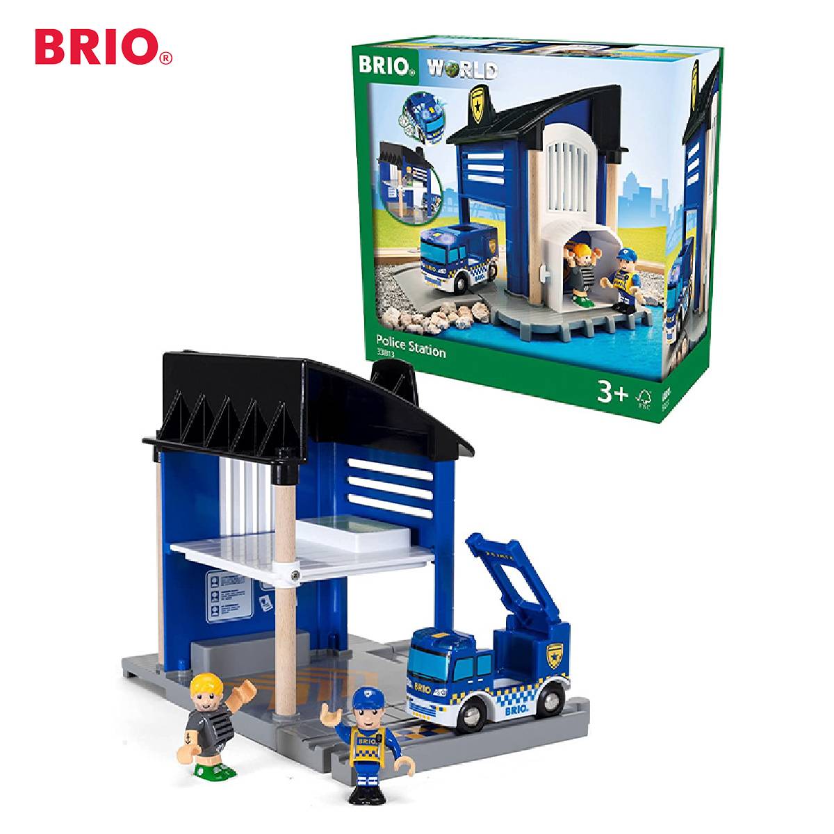 BRIO Police Station Set - 33813