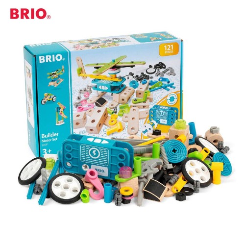 BRIO Builder Motor Set - 34591 Premium Kid Toys / Engine Educational Toys/ DIY Buidling Toys