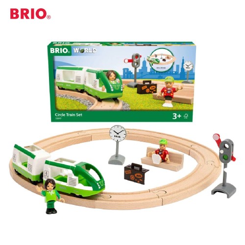 BRIO Circle Train Set - 33847 Premium Kids toys / Wooden Vehicle Transportation Miniature