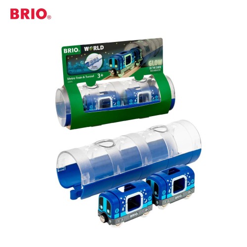 BRIO Metro Train Tunnel - 33970 Premium Kid toys / Wooden Vehicle Transportation Miniature