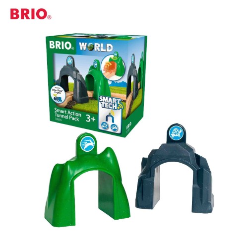 BRIO Smart Action Tunnel Pack 33935 Premium Kids toys / Wooden Vehicle Transportation Miniature