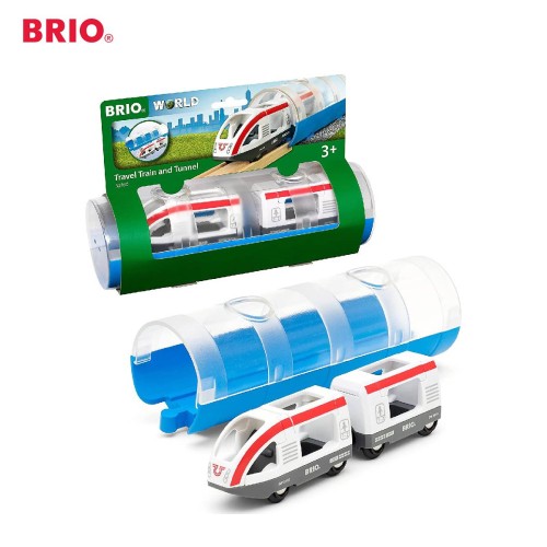 BRIO Travel Train  Tunnel - 33890 Premium Kids toys / Wooden Vehicle Transportation Miniature