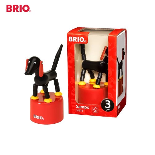 BRIO Sampo - 31912 Premium Kids toys / Wooden Dog Toy Miniature