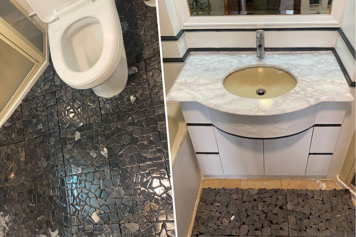 [Project] HDB Toilet Makeover with Infeel Laminate and Stone Decking Tiles