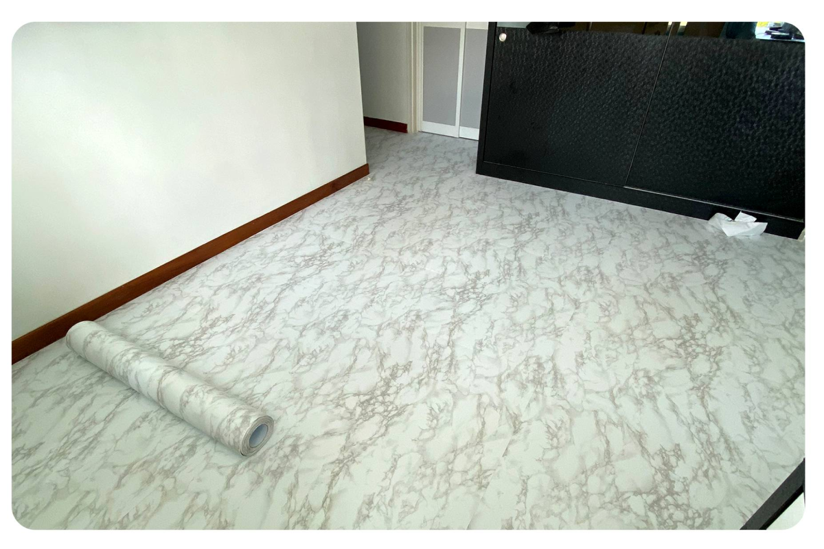 Marble Flooring with Floor Reform Sheet