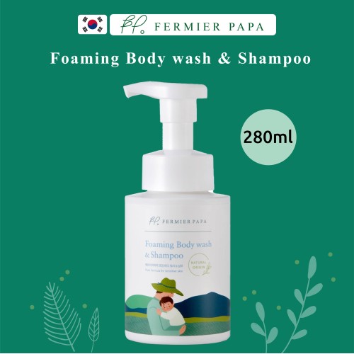 Fermier Papa Foaming Body wash and Shampoo 280ml NS020