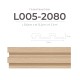 Korean Fluted Panel L005-2080 (3M)