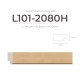 L101-2080H Korean Fluted Panel Finishing Side