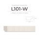 L101-W Korean Fluted Panel Finishing Side