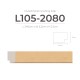 L105-2080 Korean Fluted Panel Finishing Side