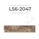 L56-2047 Korean Fluted Panel Finishing Top and Bottom