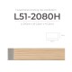 L51-2080H Korean Fluted Panel Finishing Side