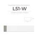 L51-W Korean Fluted Panel Finishing Side