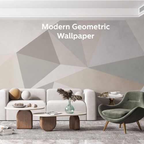 Modern Geometric Wallpaper / Home Wallpaper