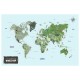 Foldable Wall Art Table - WORLD MAP EDITION ft. Getty Image