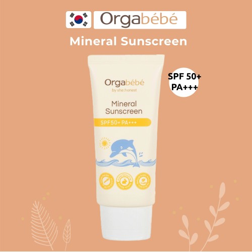 Orgabebe Mineral Sunscreen SPF..