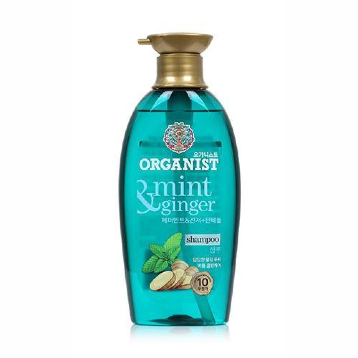 Organist Peppermint and Ginger Cooling Shampoo (500ml)