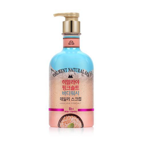 On The Body Veilment Natural Spa Himalaya Pink Salt Scrub Body Wash (60Og)