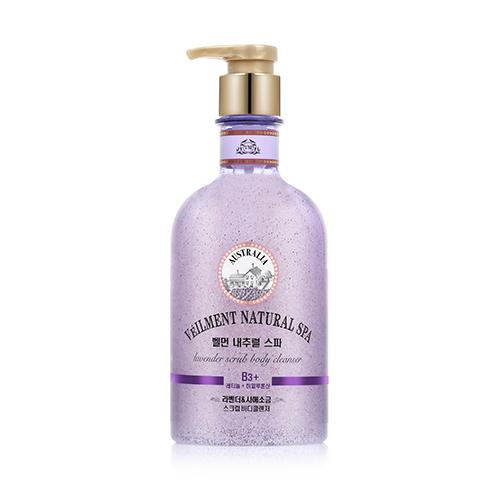 On The Body Veilment Natural Spa Lavender Scrub Body Cleanser (600g)