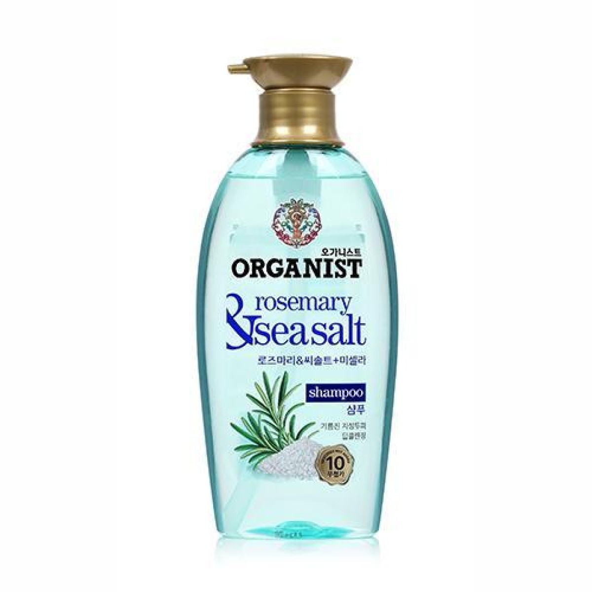 Organist Rosemary and Sea Salt Scalp Deep Cleansing Shampoo (500ml)