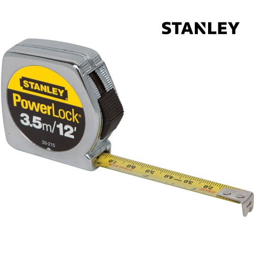 STANLEY Measure Tape, POWERLOCK /3.5m / 5m / 8m / 10m