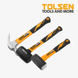 TOLSEN Claw Hammer / Stoning Hammer / Rubber Mallet