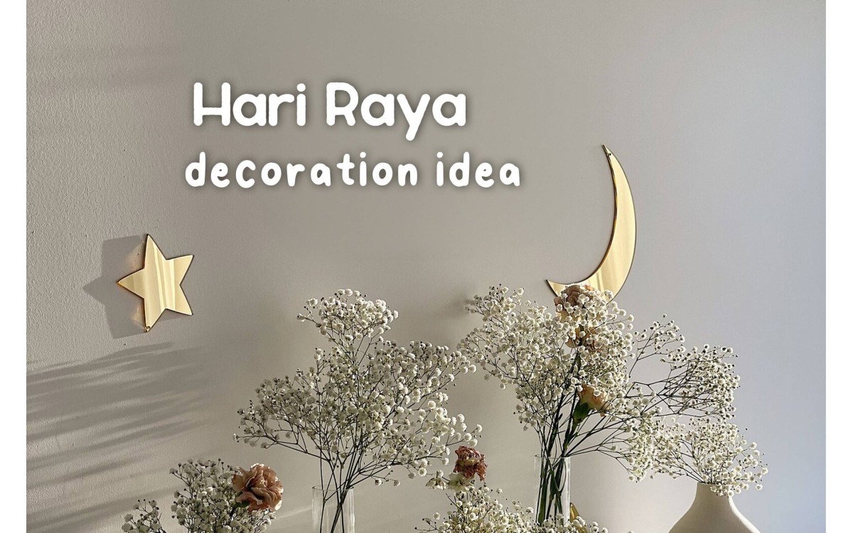 Beautiful Interior Decoration for Hari Raya